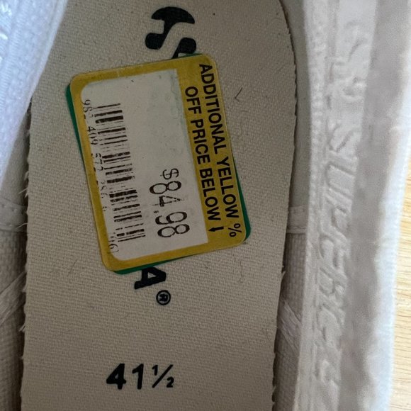 NWT Superga 2790 Platform Sneakers Rainbow Sole Sz 10 - Picture 9 of 10